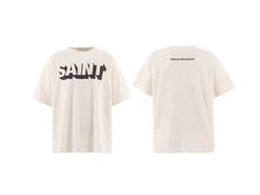Saint Michael 3D Logo Vintage T-Shirt - Off-White