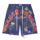 Vale Forever Workshop Jean Shorts Blue