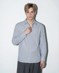 Subtle Pinstripe Long Sleeve Button Shirt