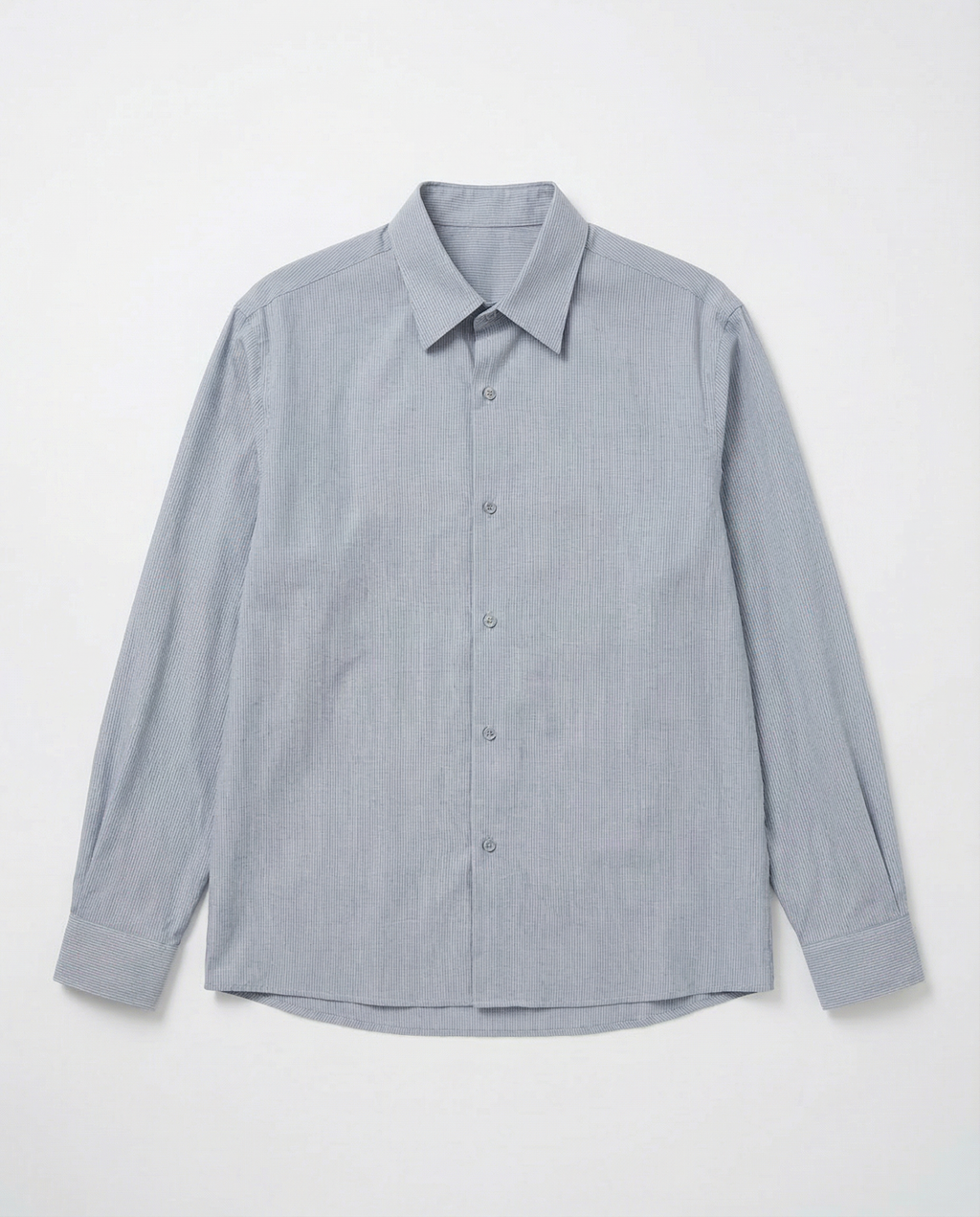 Subtle Pinstripe Long Sleeve Button Shirt