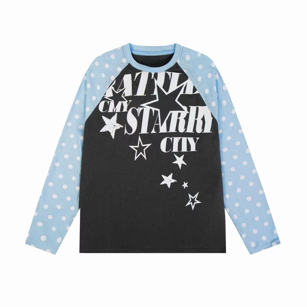 CapCabin “Starry City Contrast Raglan Tee”