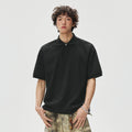 Boxy-Fit Short Sleeve Polo Shirt