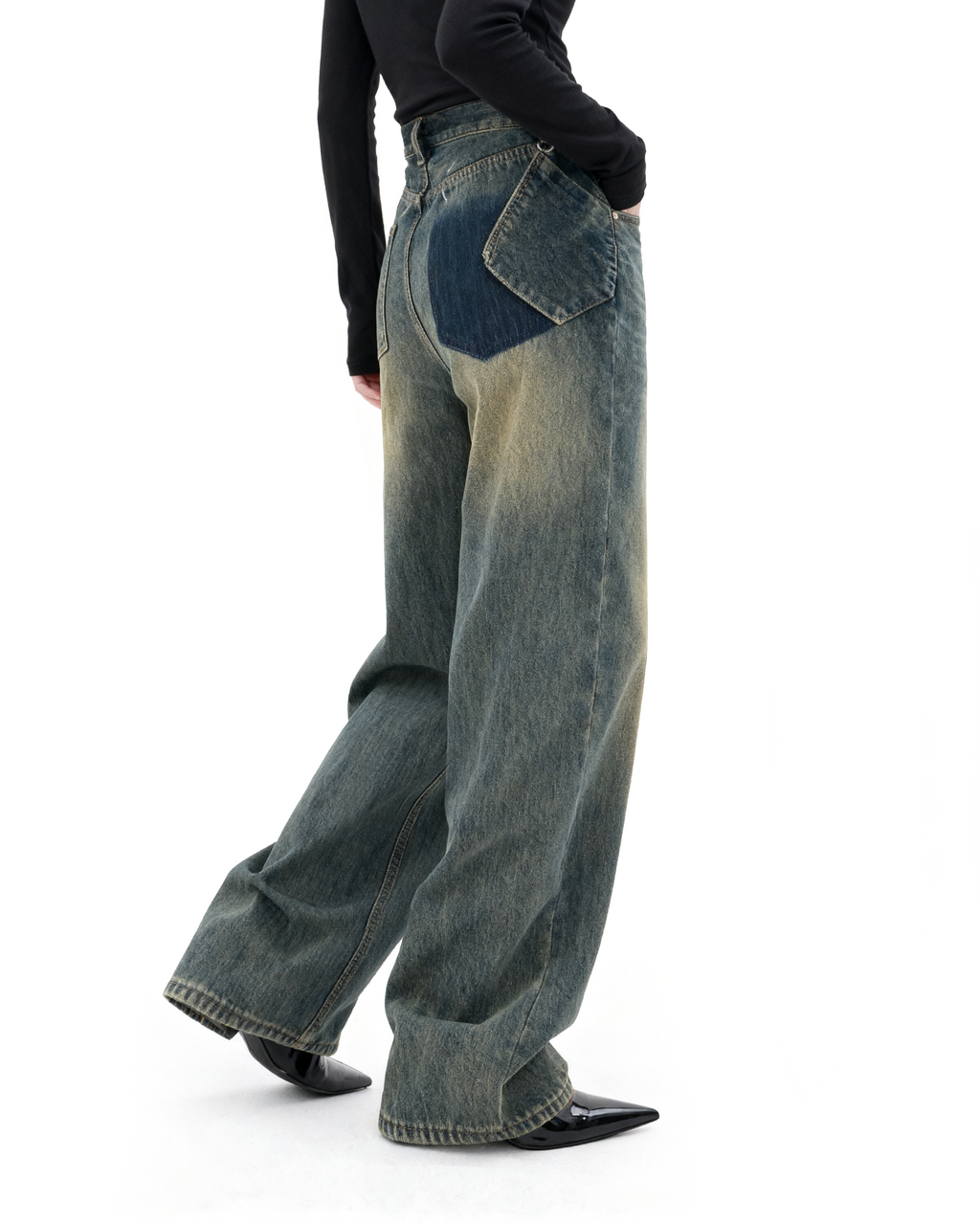 Wide Leg Vintage Jeans