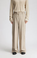 High-Waist Pleated Wide Leg Pants