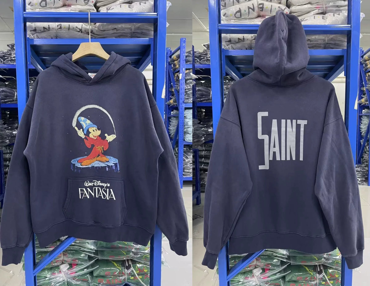 Saint Michael x Disney Fantasia Hoodie - Blue