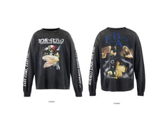 Saint Michael x Cowboy Bebop Anime Long Sleeve - Black