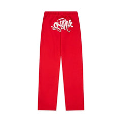 Syna World Graphic Fleece Sweatpants (Red / Pink)