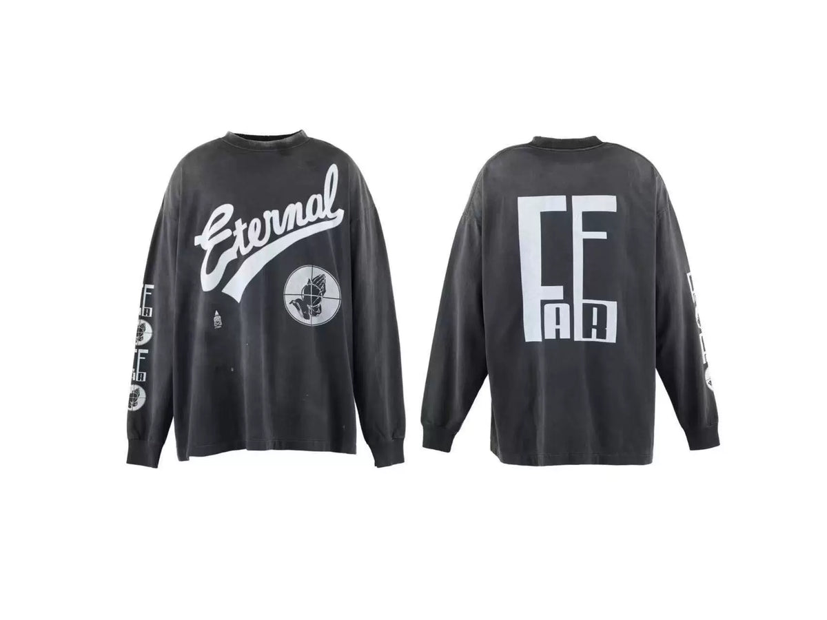 Saint Michael "Eternal" & "FEAA" Long Sleeve - Black