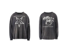 Saint Michael "THE BURNING OF EARTH" Long Sleeve - Black