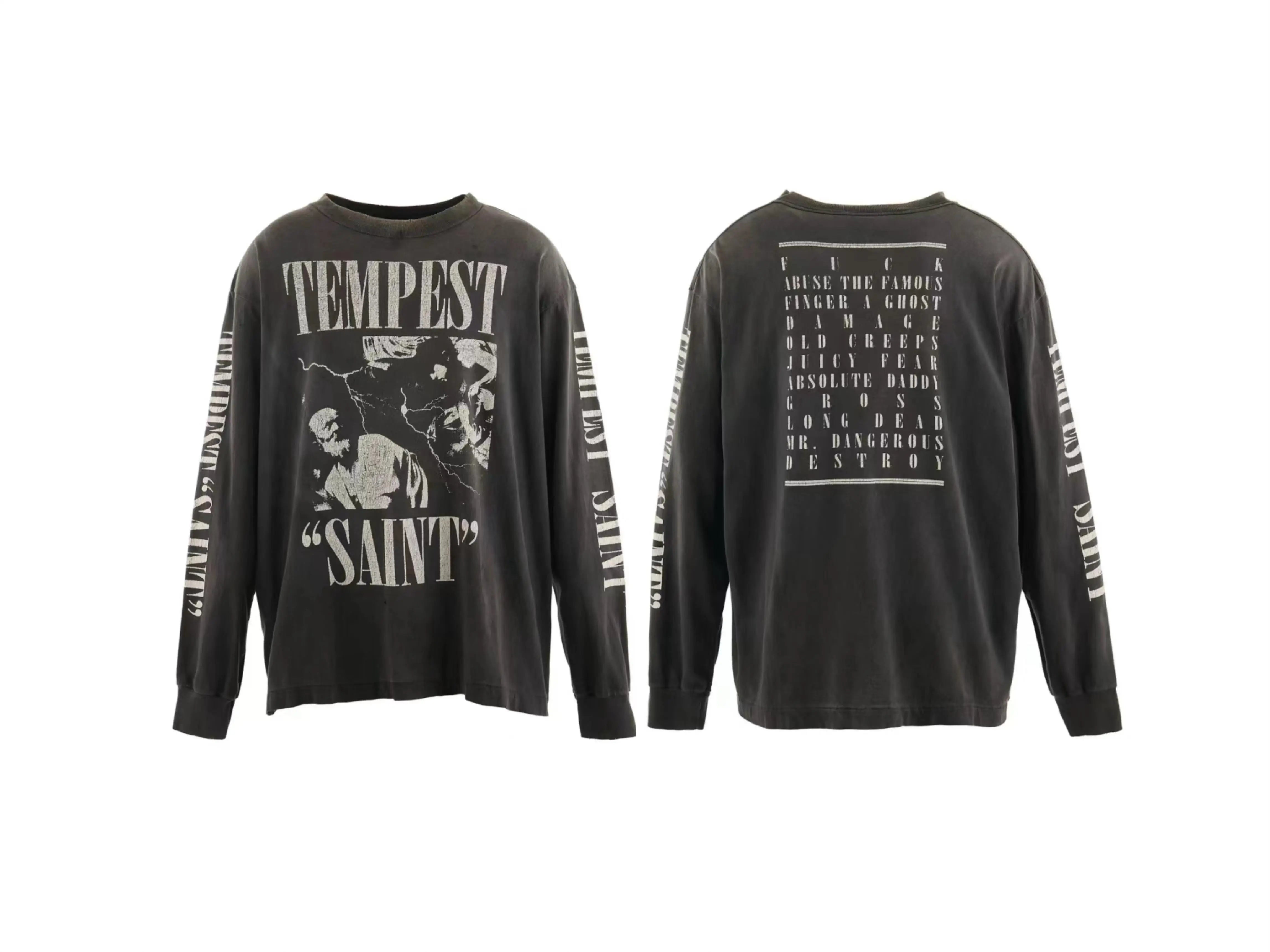 Saint Michael "TEMPEST" Long Sleeve - Black
