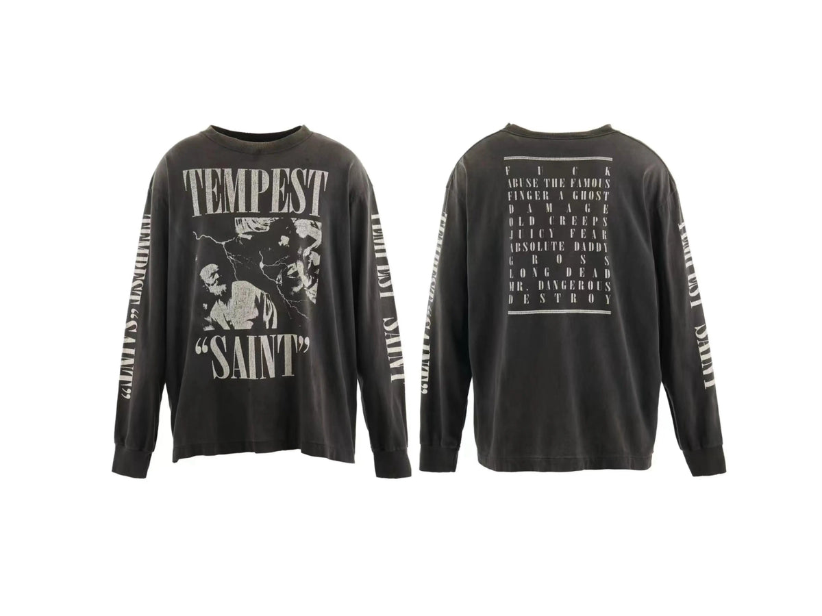 Saint Michael "TEMPEST" Long Sleeve - Black