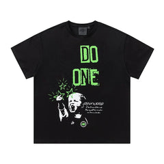 Syna World Statement Street Culture Graphic Tee (Black / Neon Green)