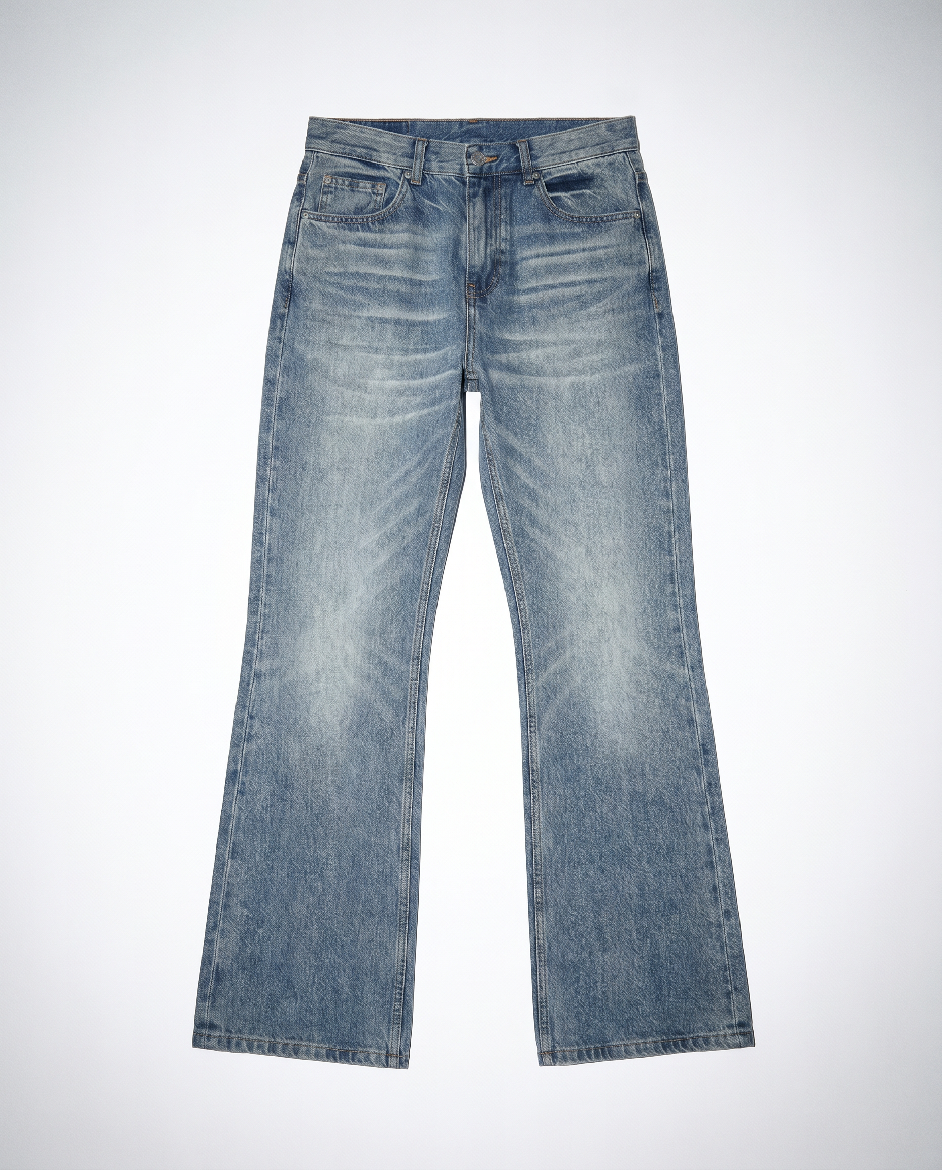 Washout Classic Slim Bootcut Jeans